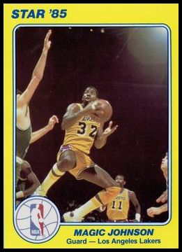1984-85 Star Court Kings 15 Magic Johnson